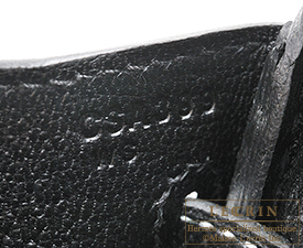 Hermes　Birkin bag 25　Gris mouette/Black　Epsom leather　Matt gold hardware