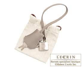 Hermes　Birkin bag 40　Gris asphalt　Togo leather　Silver hardware