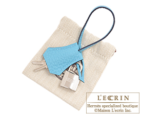 Hermes　Birkin bag 30　Blue du nord　Togo leather　Silver hardware