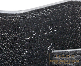 Hermes　Kelly bag 32　Black　Togo leather　Silver hardware
