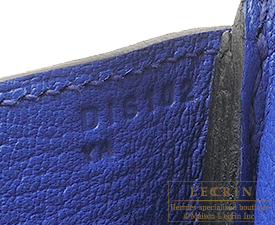Hermes　Birkin bag 35　Blue electric　Togo leather　Silver hardware