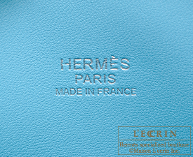 Hermes　Bolide bag 27　Blue du nord　Epsom leather　Silver hardware