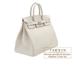 Hermes　Birkin bag 40　Beton　Togo leather　Silver hardware