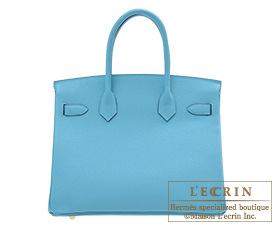 Hermes　Birkin bag 30　Blue du nord　Epsom leather　Gold hardware