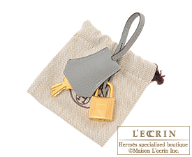 Hermes　Birkin bag 25　Anemone/Gris mouette　Togo leather　Matt gold hardware