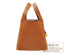 Hermès Picotin Barenia Faubourg 18cm Ebene GHW – The Luxury Shopper