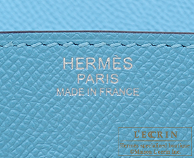 Hermes　Birkin bag 30　Blue du nord　Epsom leather　Silver hardware
