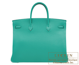Hermes　Birkin bag 40　Vert verone　Togo leather　Silver hardware