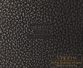 Hermes　Picotin Lock bag 18/PM　Ebene　Barenia faubourg leather　Silver hardware