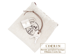 Hermes Picotin Lock bag PM Ebene Barenia faubourg leather Silver