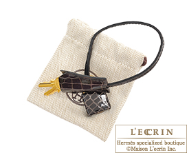 Hermes　Birkin bag 30　Graphite　Niloticus crocodile skin　Gold hardware