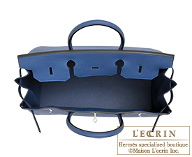 Hermes　Birkin bag 40　Deep blue　Togo leather　Silver hardware