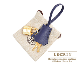 Hermes　Birkin bag 30　Blue encre　Epsom leather　Gold hardware