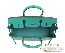 Hermes　Birkin bag 30　Vert verone　Epsom leather　Silver hardware
