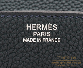 Hermes　Birkin bag 35　Vert rousseau　Togo leather　Silver hardware