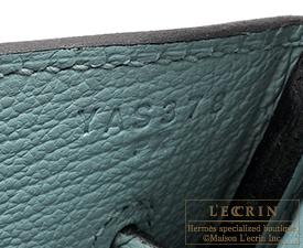 Hermes　Birkin bag 40　Ciel　Togo leather　Silver hardware