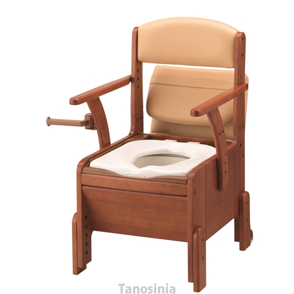 安寿 家具調トイレ コンパクト 533-670 標準便座 アロン化成 ポータブルトイレ 簡易トイレ 介護用品