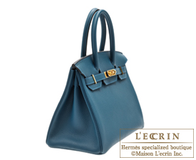 Hermes Birkin bag 30 Colvert Clemence leather Gold hardware | L'ecrin ...
