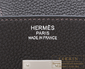 Hermes Birkin bag 35 Macassar Togo leather Silver hardware | L'ecrin ...